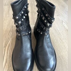 Beautiful Schutz studded booties
